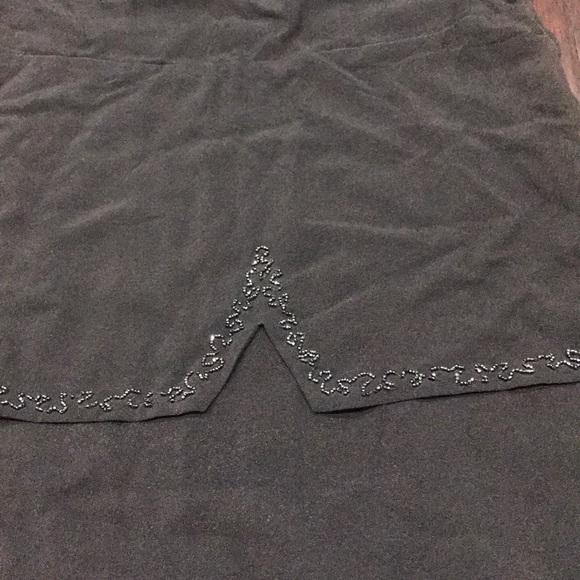 Vintage 1930s/1940s Black dress sz XS/S - Picture 4 of 10